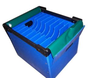 Quality Plastic Turnover Box PP Hollow Sheet Corrugated Board Lining Partition Carton wholesale