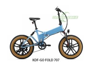 Quality Customized 36v Electric Folding Bicycle , Folding Electric Bike For Commuters wholesale