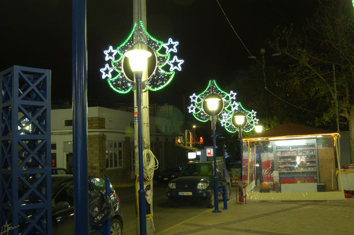 Christmas LED street motif decoration lighting