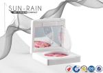 Square Monolayer White Air Cushion Compact Makeup Compact CaseSF0802