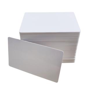 Quality White Glossy 0.38mm Thickness PVC ID Card wholesale