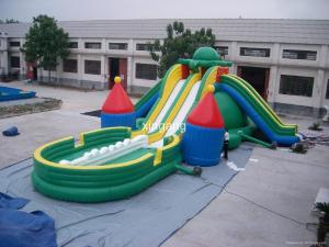 Quality PVC Inflatable Turtle Water Slide For Water Park Games wholesale