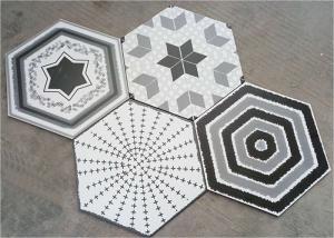 Quality 520*600 Hexagon Decorative Ceramic Tile 8mm Thickness Modern Style 520*600mm wholesale
