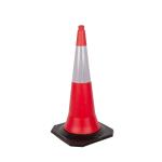 1M 5KGS Qatar Cheap Red Reflective Traffic Road Safety Cone