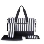 Solid 18L Mommy Diaper Bag Waterproof Shoulder Bags 40*15*30cm