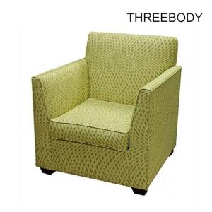 Quality Single Fabric Modern Lobby Chairs , Comfortable Hotel Balcony Accent Arm Chair wholesale