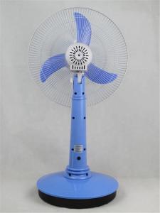 Quality Modern Design Solar Powered Fan , 16 Inch 18 Inch Solar Dc Table Fan 12v wholesale
