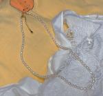 4.1 Gram Chain Pearl Jewelry Length 37CM High Luser Pearl Choker Necklaces