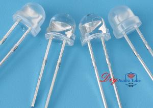 Quality Electronics component 4.8mm 8mm 0.06w 0.25w 0.5w 0.75w 5mm white straw hat led diode wholesale