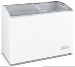 255L 4 Foot Chest Freezer , Two Doors Commercial Ice Cream Freezer