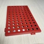 Antibacterial Perforated Aluminum Veneer Powder Coating Outdoor Decorative Wall