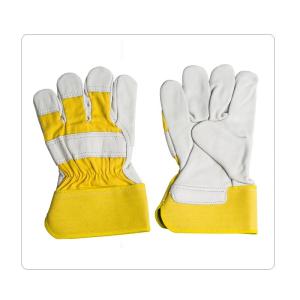 Quality Metal Smelting Cotton Cow Leather Safety Gloves wholesale