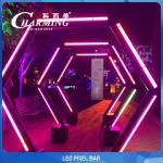 Milky White 12-14Watt Club LED Pixel Bar 70LM SMD5050 Artnet Control