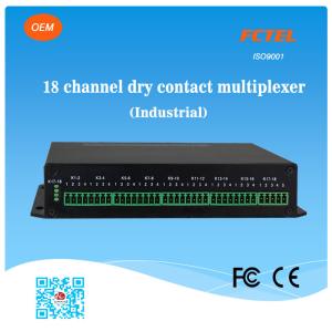 Quality 16 Channels Industrial SM 20KM Dry Contact Multiplexer wholesale
