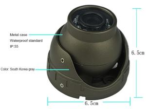 Quality 720P Black Hidden Surveillance Cameras , Backup Remote Spy Camera Anti Theft Bracket wholesale
