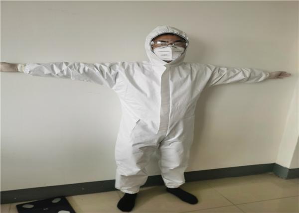 Non Sterile Personal Disposable Protective Coverall Gown Equipment CE FAD
