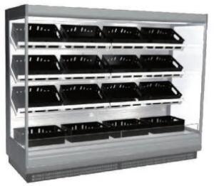 Quality Remote Type Fruit Vegetable Open Merchandiser Open Display Case wholesale