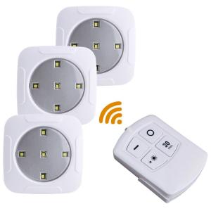Quality Wireless LED Remote Control Light Set Battery Under Cabinet Night Light wholesale