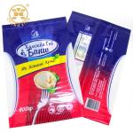 2KG Zipper Frozen Meat Vegetable Packing Bags Stand Up Pouch Bags For Seafood