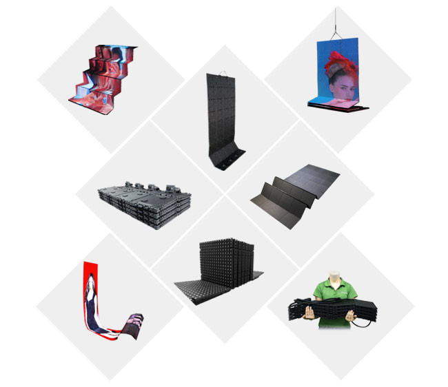 IP65 P7.8 Rental LED Display Outdoor Video Screen With Xmplayer 3.1 Software