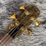 Custom Alem Grand Type 4, 5, 6 Strings Neck Through Body Electric Bass Ash Body