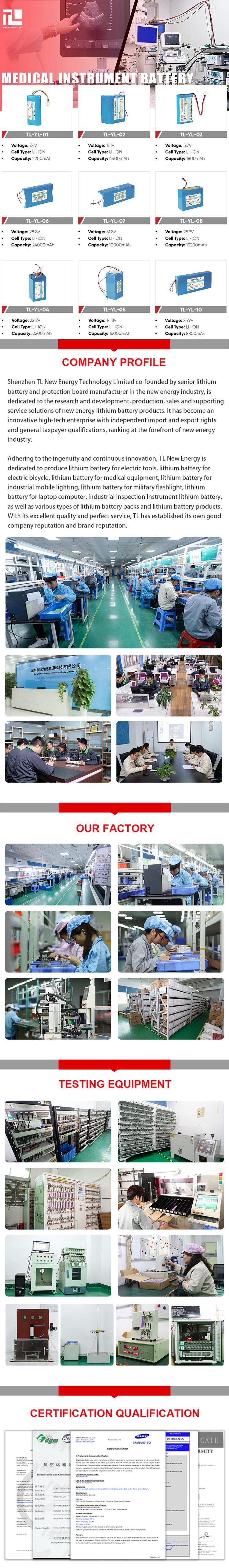 Medical Instrument Batteries