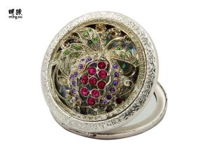 Quality Multi - Fuction Retro Small Compact Mirror Antique Color 105g Weight wholesale