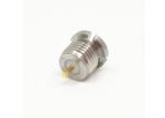 Stainless Steel SMP Male Connector Thread-In Mount Straight Terminal RF