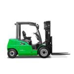 5 Ton Capacity Lithium Ion Battery Forklift Trucks Air / Solid Tire