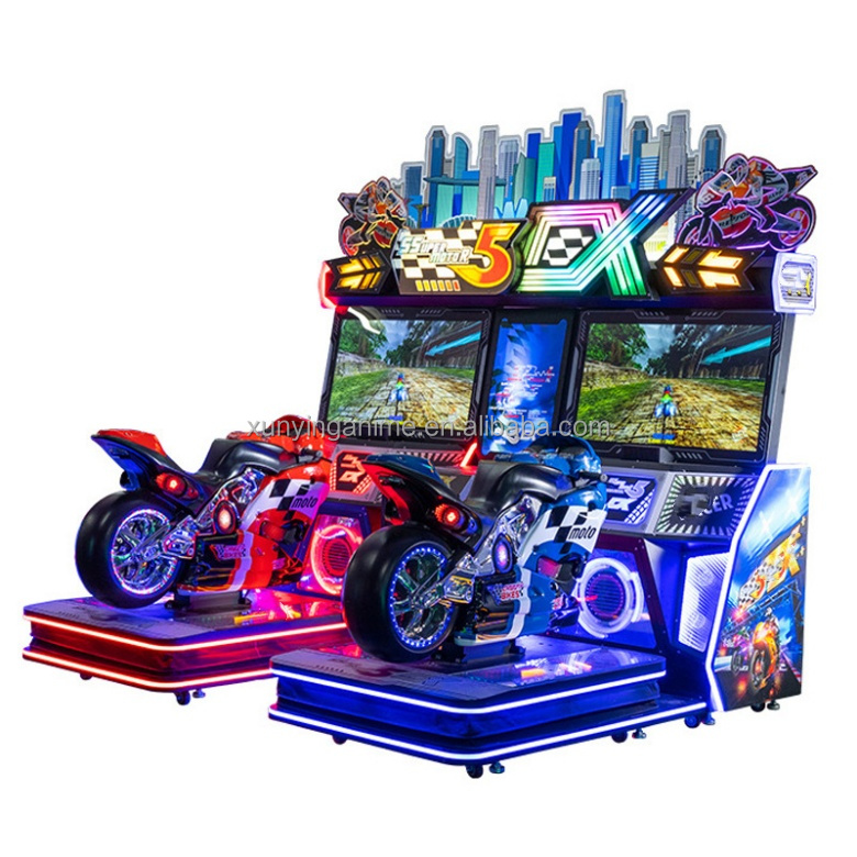 5DX Super Bike Motorcycle Racing Arcade Machine Cabinet 2 Player