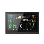 Compact Hygrometer Thermometer Meteo Station High Temperature Alert Indoor