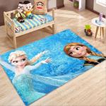 Cartoon Frozen polyester Fiber Living Room Floor Carpet Special Style