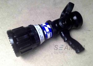 Quality Aluminium Alloy Pistol Grip Adjust Flow Fire fighting Jet / Spray Nozzle wholesale