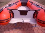 Lightweight 12 Feet Marine Inflatable Boats 5 Person With VIB Floor