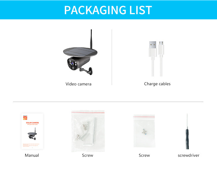 1080P CMOS 1080P Tuya 4G Dome Camera