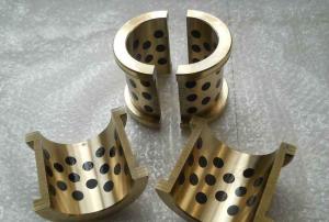 Quality Stable Graphite Sleeve Bearings Good Shock Absorption Copper Alloy wholesale