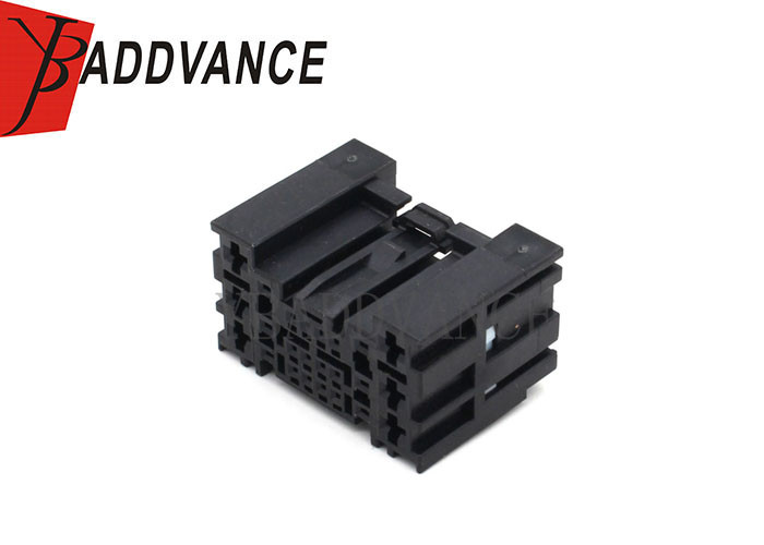 24 Pin Male Black Automotive Electrical Connectors For Stepper Motor Idle Moto