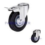 Furniture / Trolleys Industrial Caster Wheels With Total Brake Device