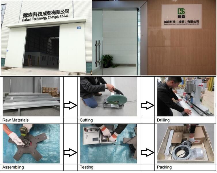 Industrial Hvls Ceiling Fans with Gearbox Motor or Pmsm Motor Configured Option