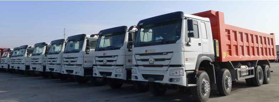 Second Hand Sinotruk Howo A7 Dump Truck 6x4 20 Cubic