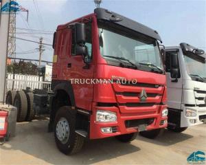 Quality 60-80 Tons Loading 10 Wheeler Tractor Head Engine Power 371hp 273kw Easily Operating wholesale