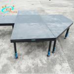 Anti UV Adjustable Legs Portable Stage Platform For Outdoor Events