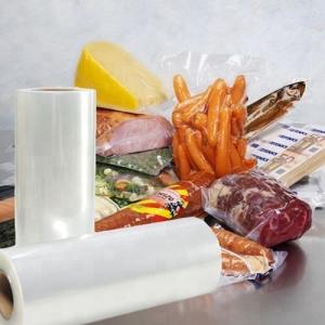 Quality Plastic Food Vacuum Packaging Barrier PA / PE Co-extruded Multilayer Rolls Thermoforming Sausages Packing Material wholesale