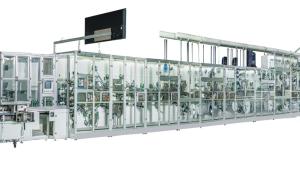 Quality Full Servo Mechanical 280mm Sanitary Napkin Pad Making Machine wholesale