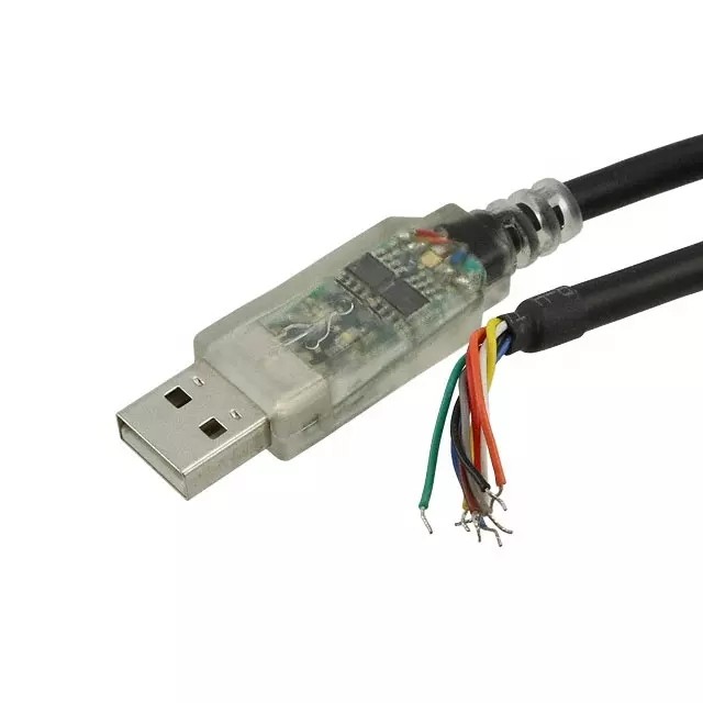 PVC USB To Rs422 Cable , USB To Rs 485 Cable USB-RS485-WE For POS Machine