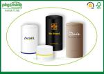 Round Paper Cosmetic Containers Custom Printed Cylindrical 100% Recycled