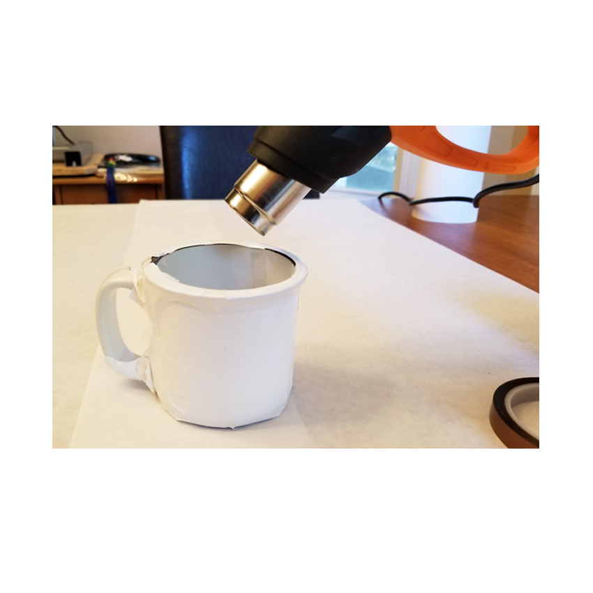 Milk White 140*300mm PVC Shrink Film Bags