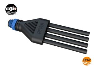 Quality PG Series IP67 10A 300V Y Shaped Electrical Connector wholesale