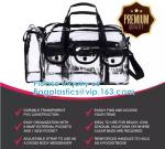 Clear Bags, Stadium Approved, See Through Tote Bag, Shoulder Strap, Large