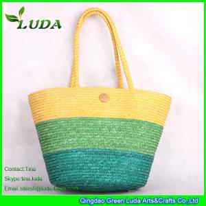 Quality LUDA Summer Straw Bags Fashoin Wheat Straw Beach Bags wholesale